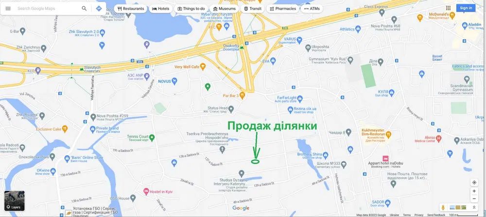 Продаж земельної ділянки. Київ. Київська область-3